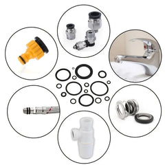 Rubber O Ring Set | 200/225pc Nitrile Seal Gasket Repair Kit alternate view