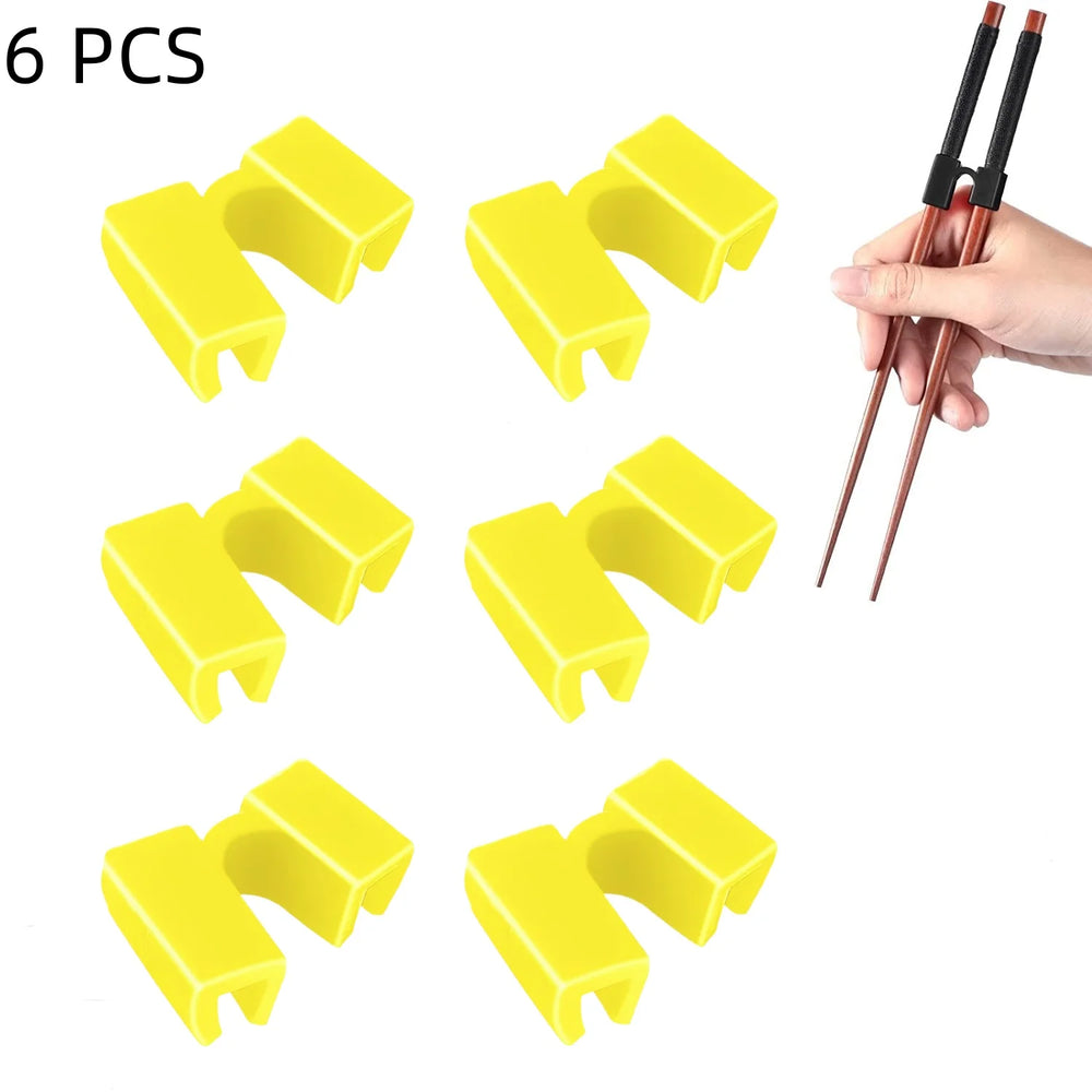 Reusable Training Chopsticks Helpers 6 PCS Adult Beginner Trainer detail view
