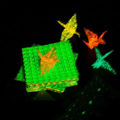 Luminous Origami Paper Square Scrapbook Paper Single-sided Printing Card Paper Gift Wrap detail view