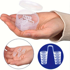 Soft Silicone Nasal Strips | Portable Snoring Relief Aid detail view
