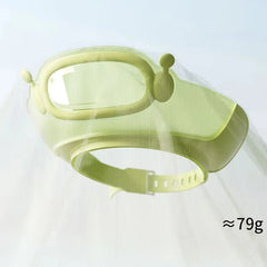 New Baby Shower Caps Translucent Visualization Kids Shampoo Cap Adjustable Head Circumference Bath Hat Boys Girl Eye Ear Protect
