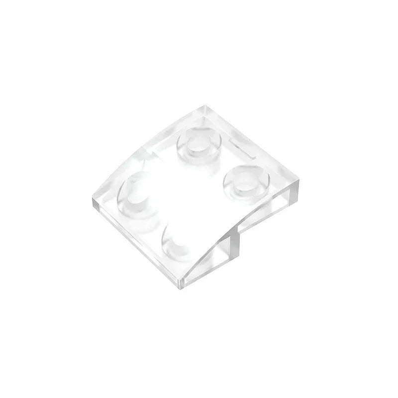 Gobricks GDS-1270 Slope, Curved 2 x 2 Inverted | Compatible with Lego 32803 Building Blo detail view
