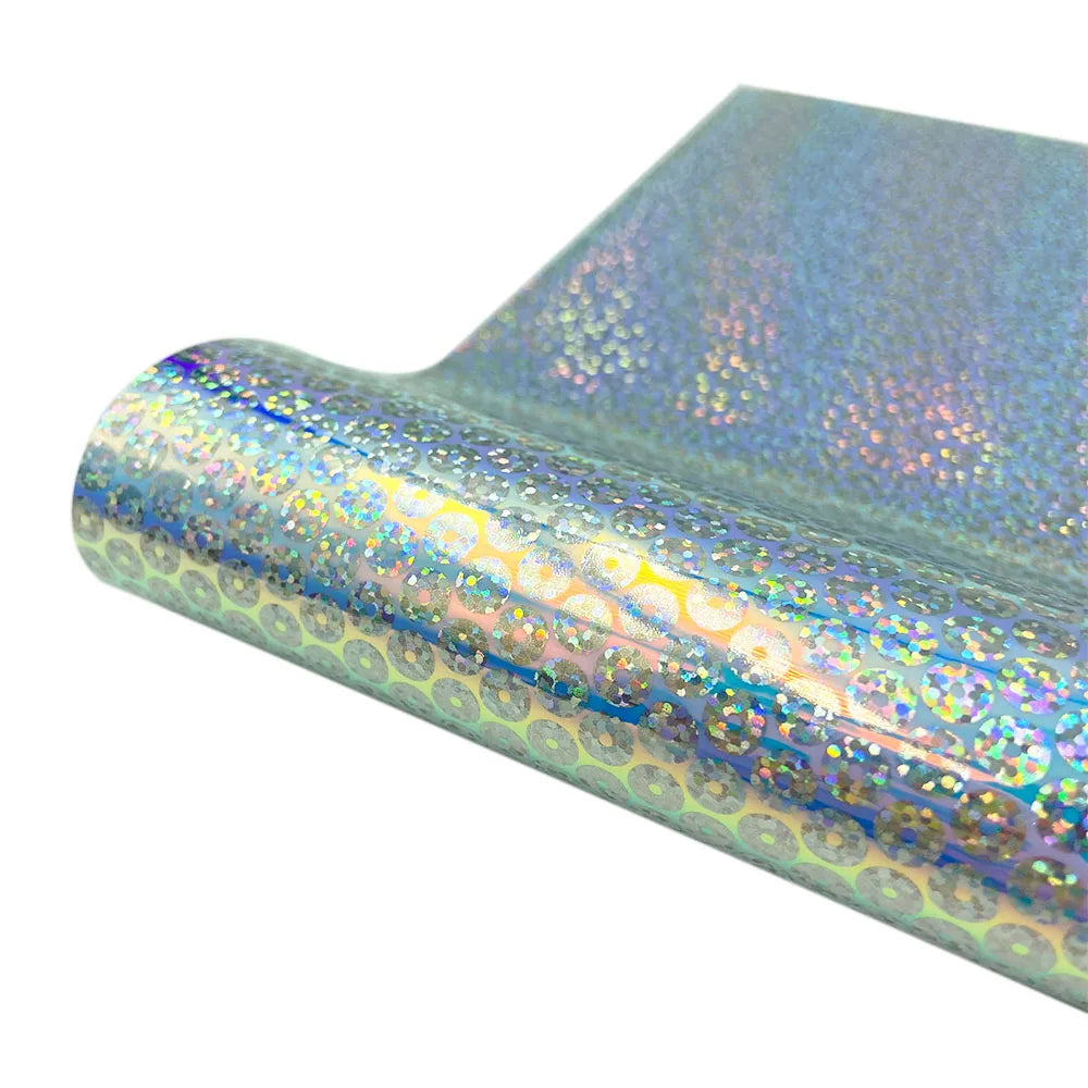 Rainbow Gradient Adhesive Craft Vinyl Sheet | Self-Adhesive Decal for DIY Crafts, Walls, detail view