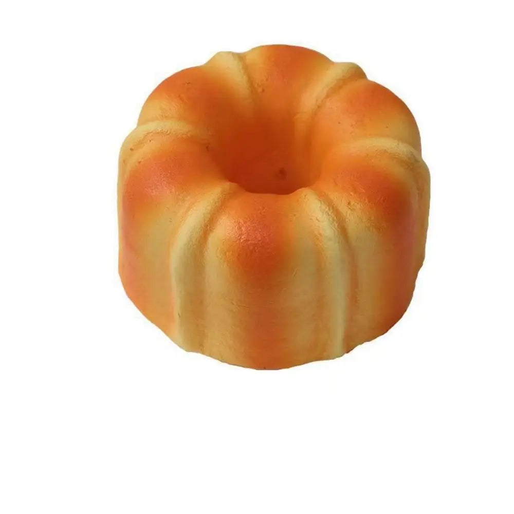 Stretch Squeezing Simulation Bread Squeeze Toy Fake Food Model Simulated Food Breakfa lifestyle view