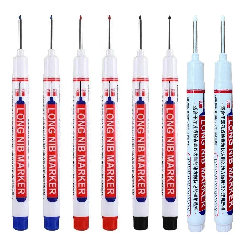 20mm Long Nib Markers for Deep Hole Marking | BSIDE Multi-Purpose Pen Set lifestyle view
