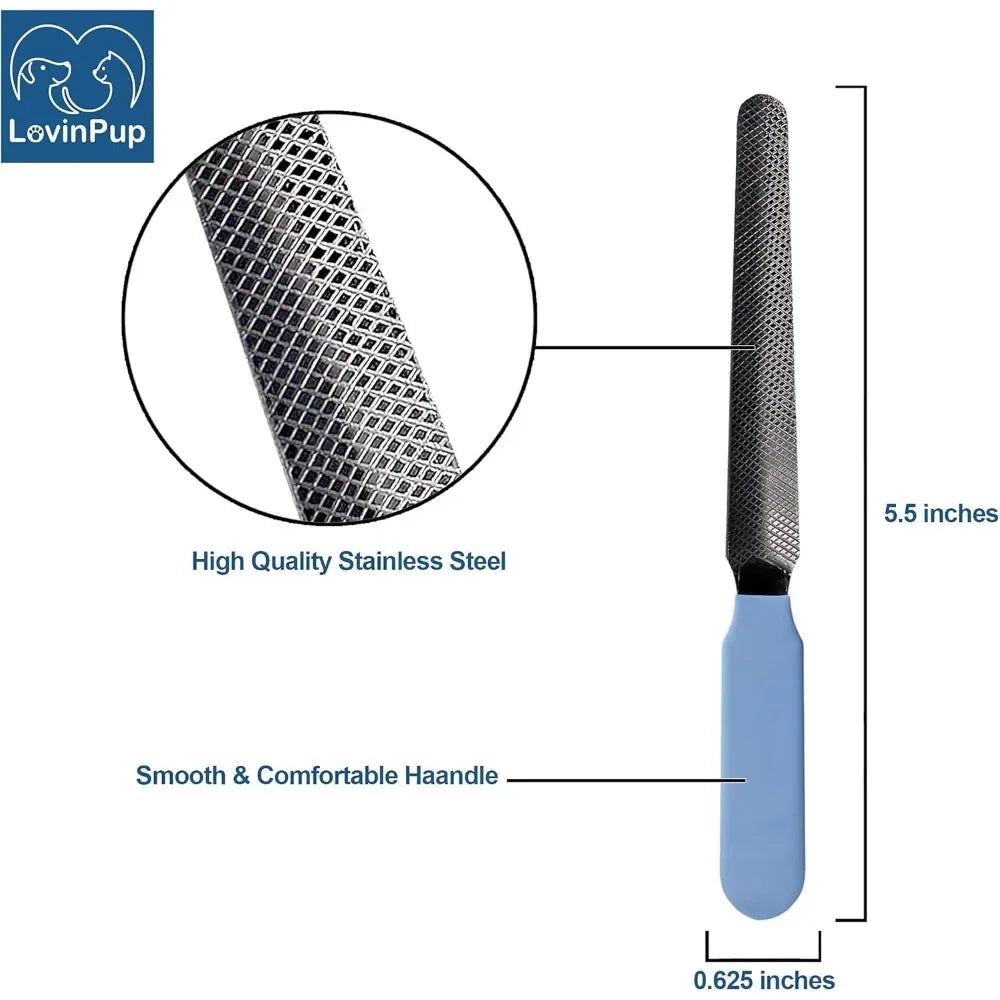 Dog Nail Filer,Nail Grooming Tool,Dog and Cat Nail Files,for Smoothing Rough Edges of alternate view