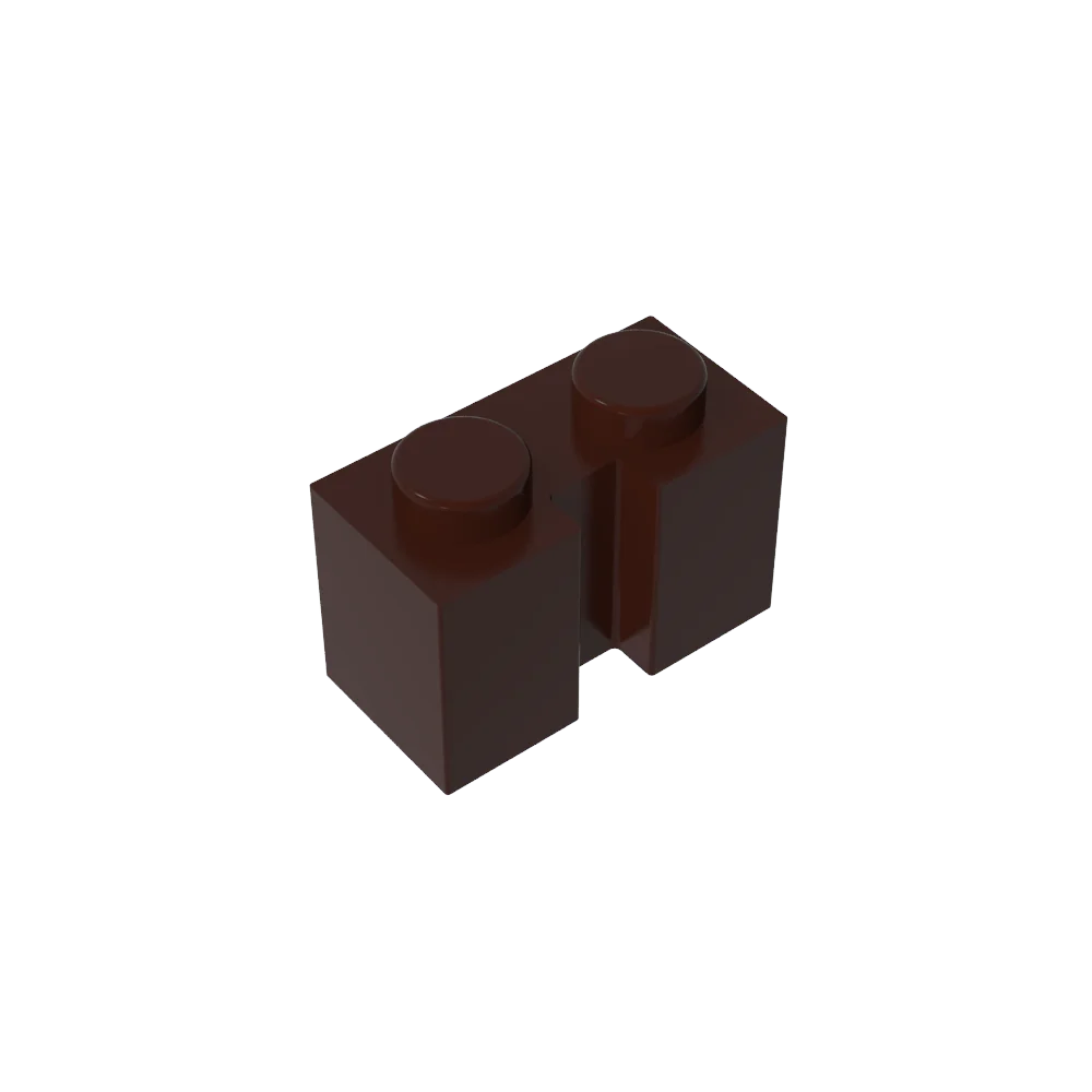 Gobricks GDS-798 Brick 1x2 with Groove | Compatible Building Block for DIY Sets lifestyle view