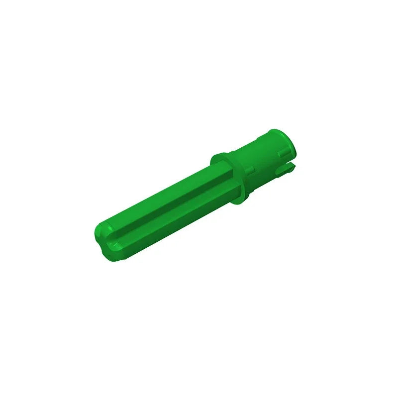 Gobricks GDS-930 Technical Axle 2 with Pin 3L | Compatible Building Block Part 18651 detail view