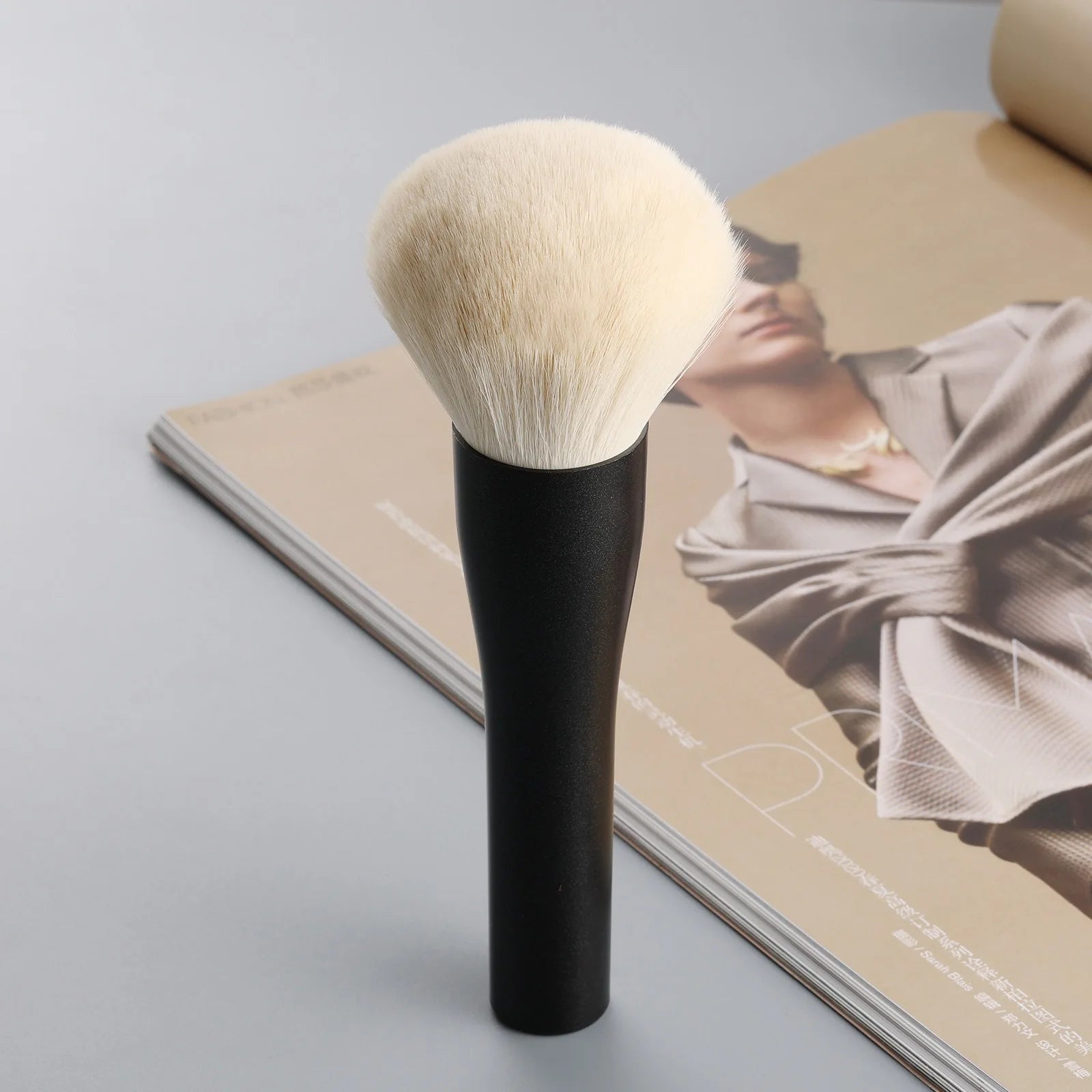 Large Fluffy Powder Brush | Professional Synthetic Bristles for All Skin Types alternate view