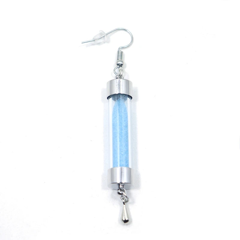 Genshin Impact Dottore Earrings | Cosplay Drop Earrings with Gift Box close-up view