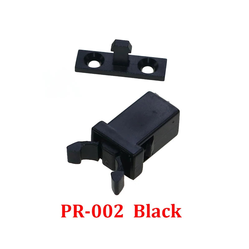 10-20PCS Garbage Bin Plastic Switch Door Lock Self-locking Press Type Spring Lock Buc lifestyle view