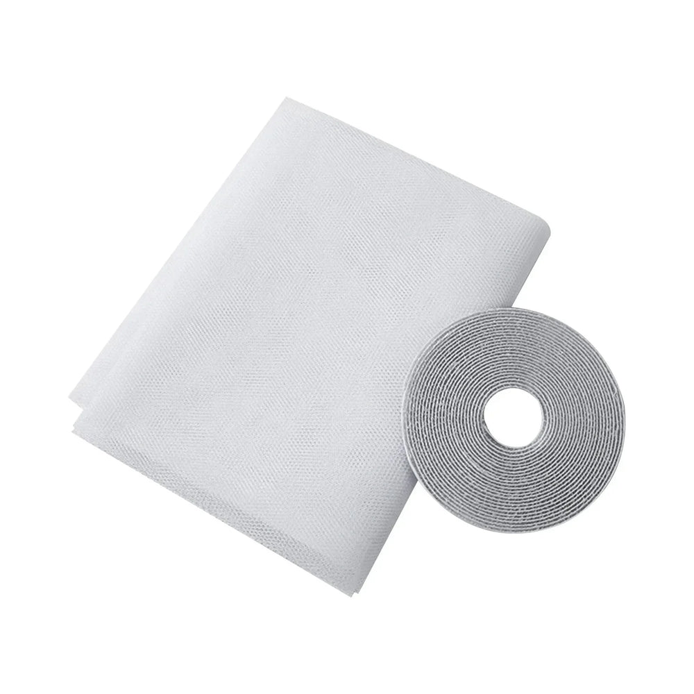 Self-Adhesive No-Drill Mosquito Net for Windows | DIY Insect Screen detail view