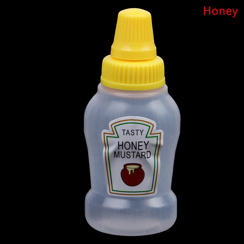 30ml Condiment Squeeze Bottle Silicone Salad Dressing Container Tomato Sauce Seasonin alternate view