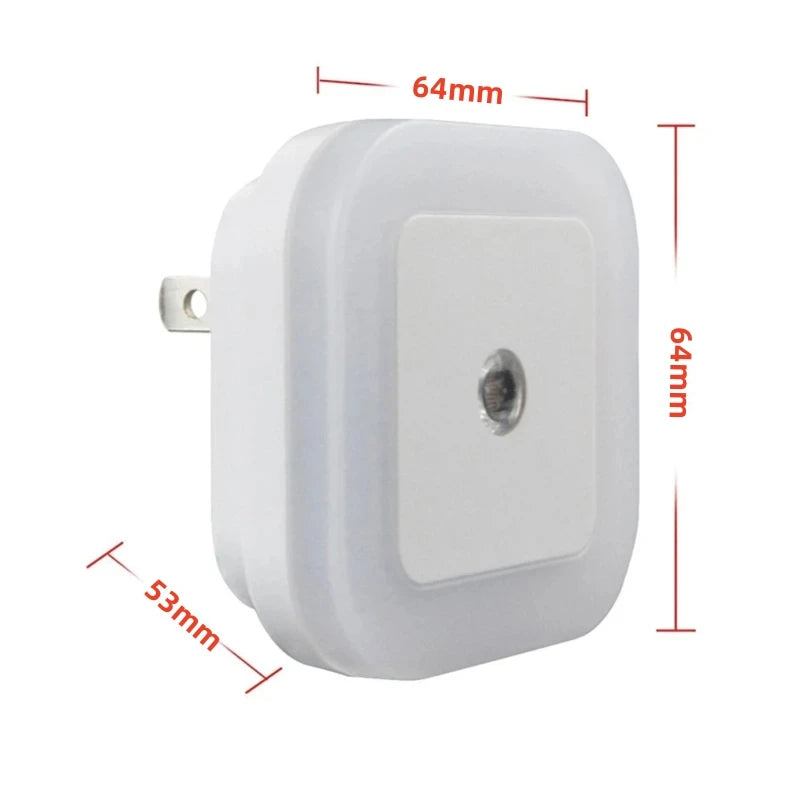 Wireless Sensor LED Night Light | Auto-On Mini Square Lamp for Baby Room lifestyle view