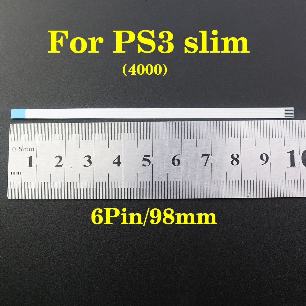 Power Switch Ribbon Flex Cable for PS5 PS4 PS3 PS2 Wii U PAD | Replacement FPC Conn additional angle