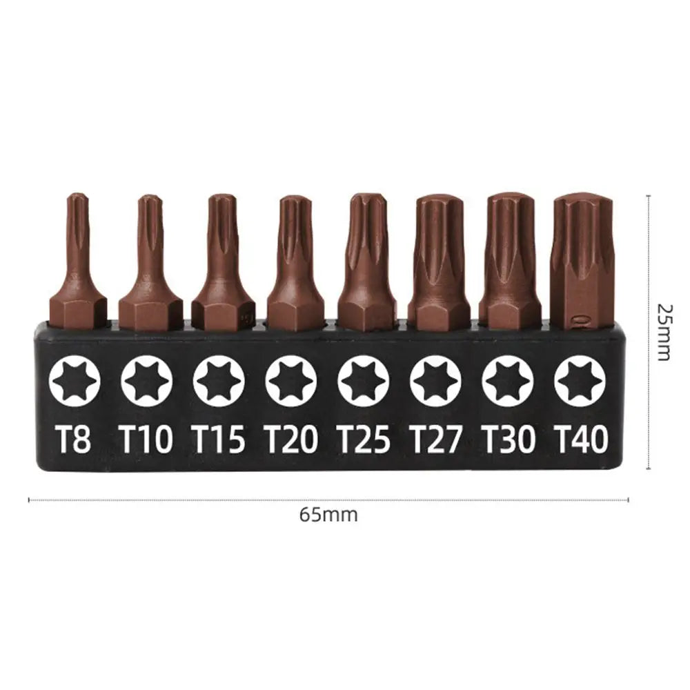 1/4 Screwdriver Bits Set 25mm 50mm S2 Alloy Steel | Professional DIY Hand Tool Kit lifestyle view