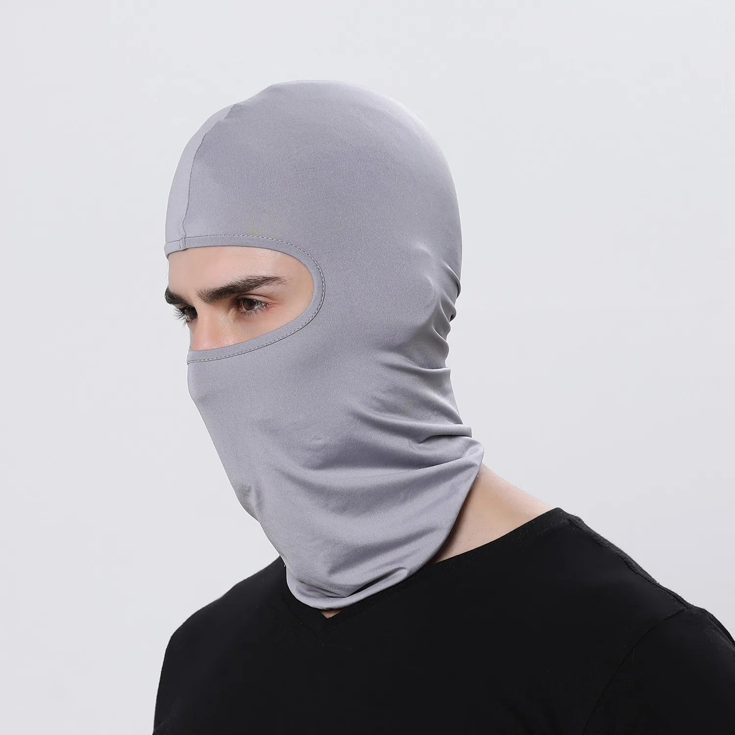 Cool Full Face Cycling Cap Balaclava | UV Protection and Quick-Dry for Men lifestyle view