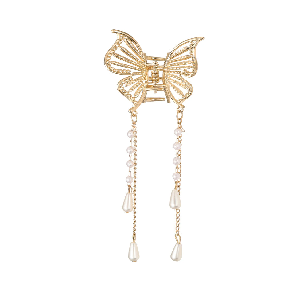 AWAYTR Shark Crab Clips Girls Hairpin Hair Accessories Korean Women Simple Hair Claw lifestyle view