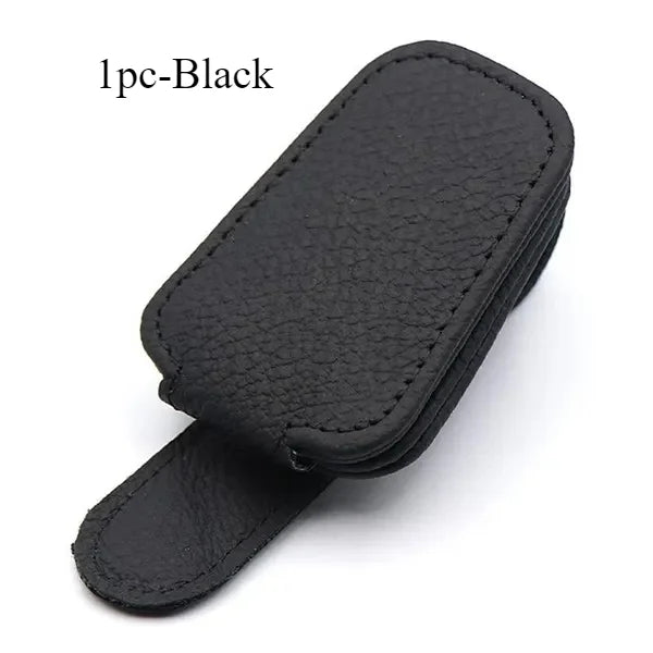 Visor Glasses Case Holder Sunglasses Clip Ticket Card Clip Portable Clip alternate view