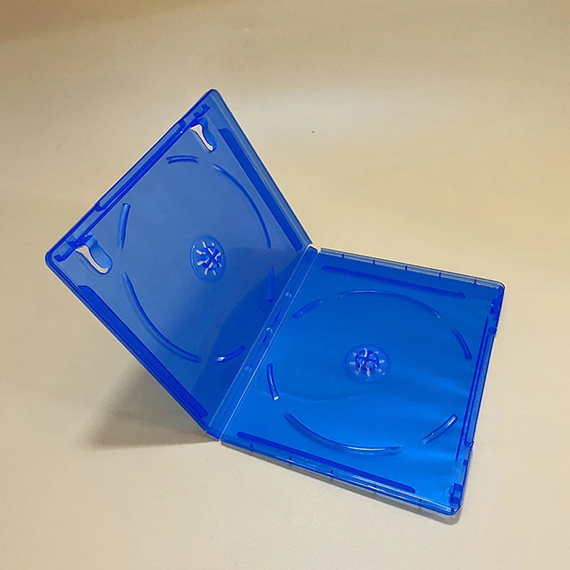 Protective PS5 PS4 Game Disc Case | Blue Storage Box additional angle