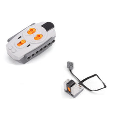 Electric Motor Building Block Set with LED Light and Remote Control