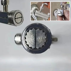 Broken Pipe Extractor Tool Set | Universal Plumbing Repair Kit alternate view