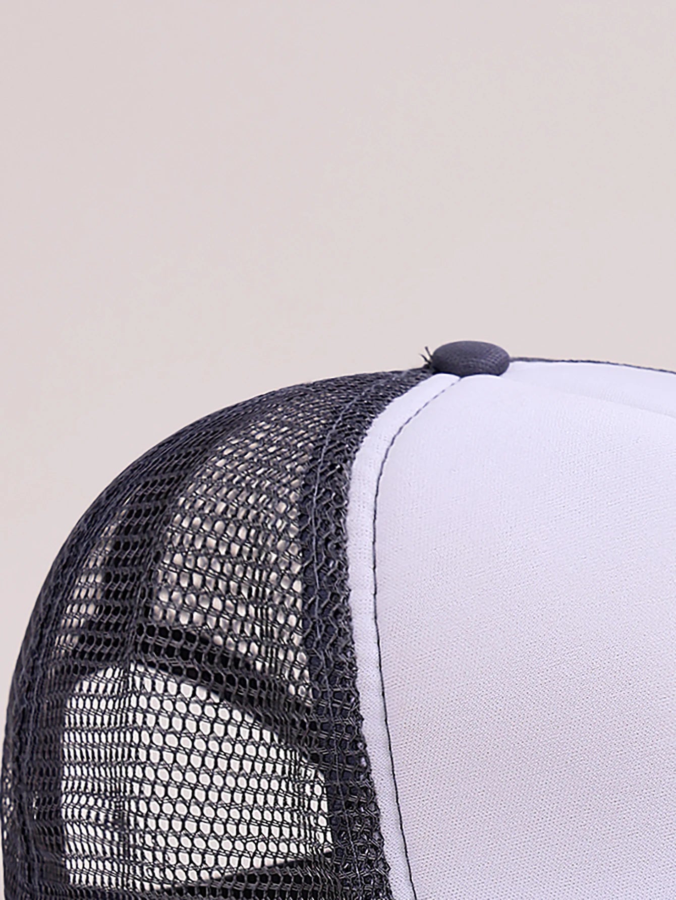 1pc Gray Hat With 26-Letter Pattern | Kids Baseball Cap for Boys and Girls lifestyle view