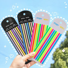 160Pcs Color Stickers Transparent Fluorescent Index Tabs | Sticky Note Flags for School and Office