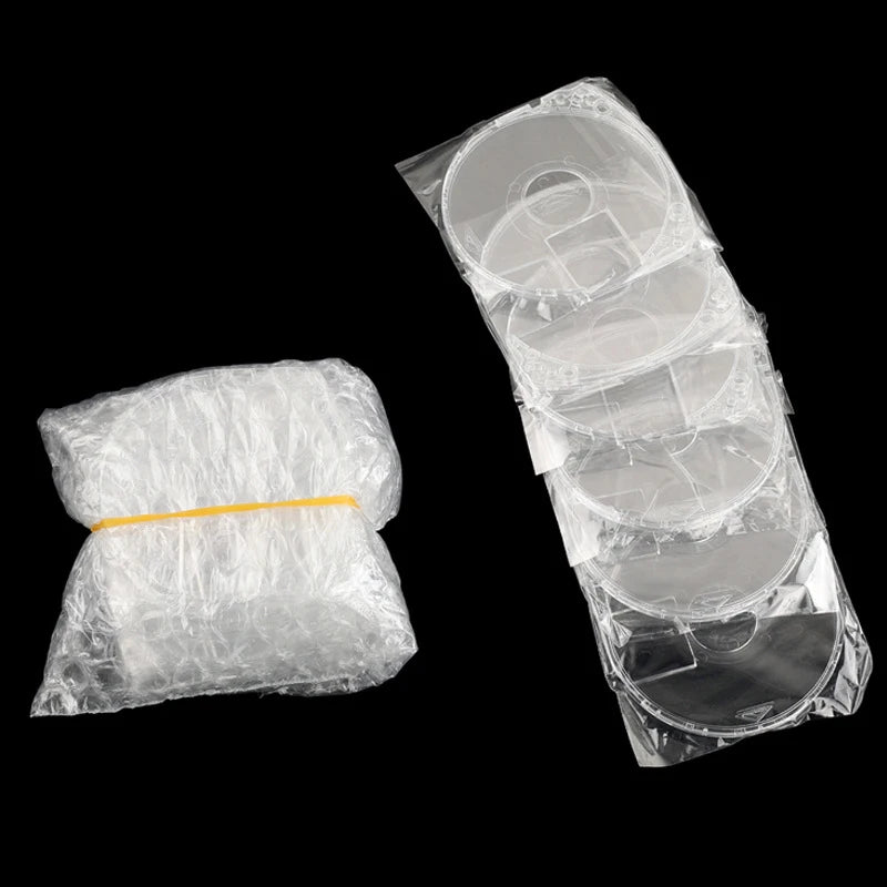 5 Clear Replacement Game Disc Cases | Transparent UMD Shells for PSP1000/2000/3000 close-up view