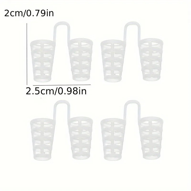 20 Pcs Mini Anti-Snoring Nose Clips | Adhesive Snoring Relief Aid alternate view
