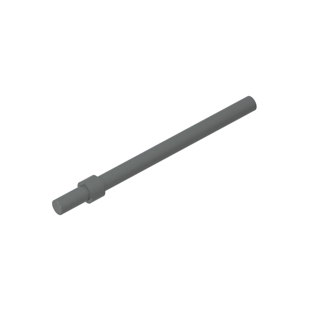 Gobricks GDS-905 Bar 6L with Stop Ring | Technical Building Block Piece Compatible wi alternate view