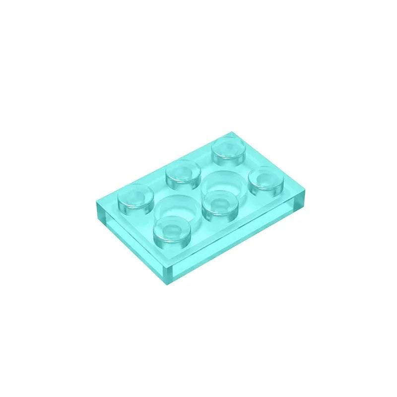 Gobricks GDS-510 Plate 2 x 3 | Compatible Building Block for DIY Projects close-up view