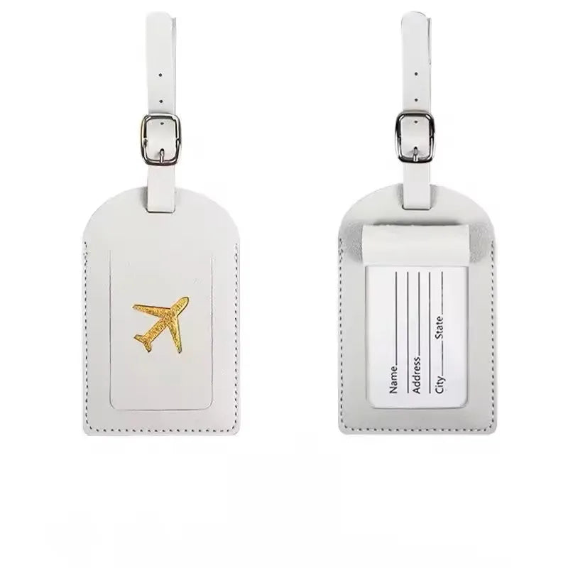 Label Luggage Boarding Case Label Name Address Clip Travel alternate view