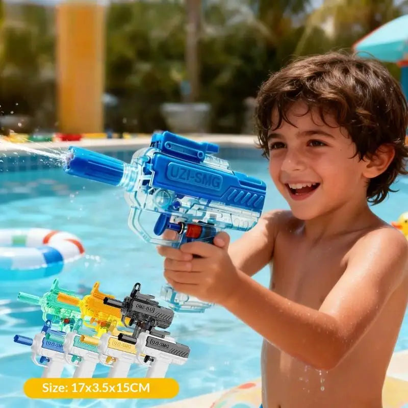 Summer UZI Water Toy | Non-Electric High-Pressure Automatic Water Blaster for Outdoor alternate view