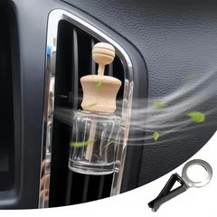 6pcs Car Vent Clips Metal Car Perfume Bottle Diffuser Exhaust Clip 360° Rotating Air Out detail view