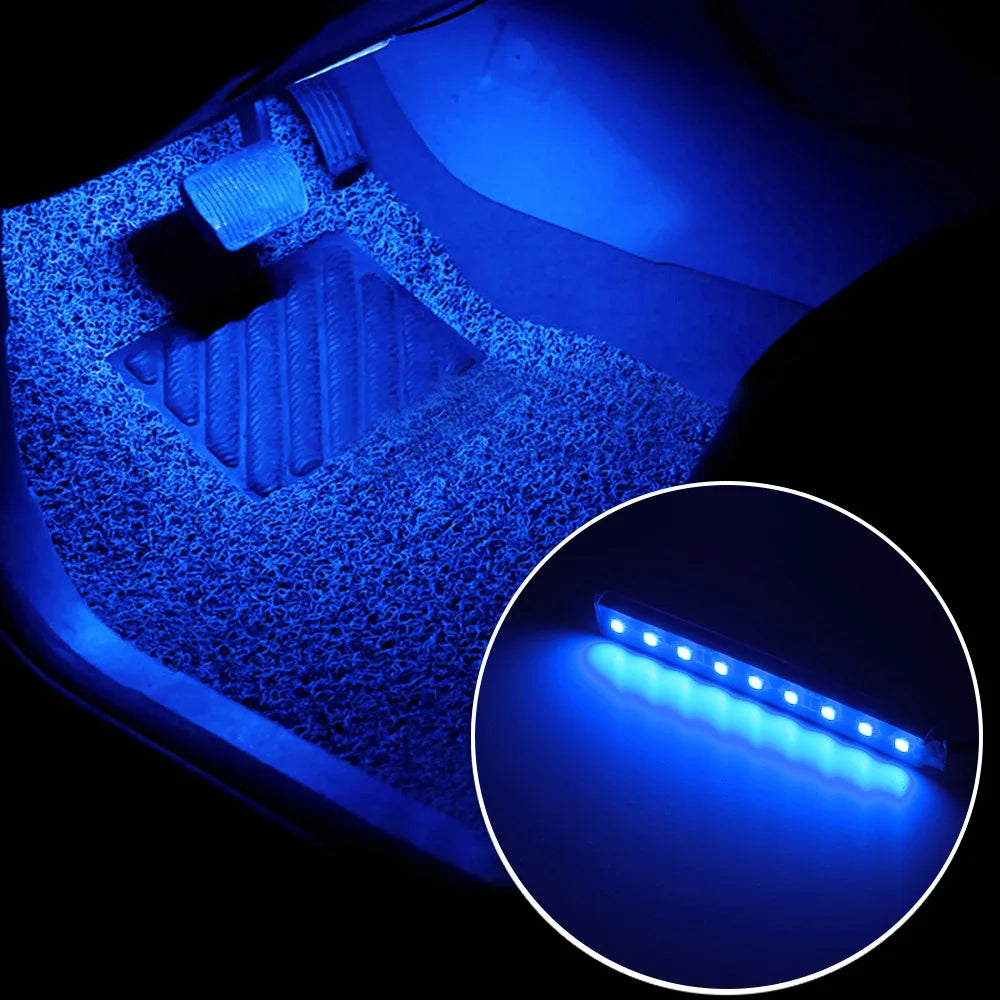 12V Car Interior LED Ambient Light | Plug and Play Cigarette Lighter Decorative Kit alternate view