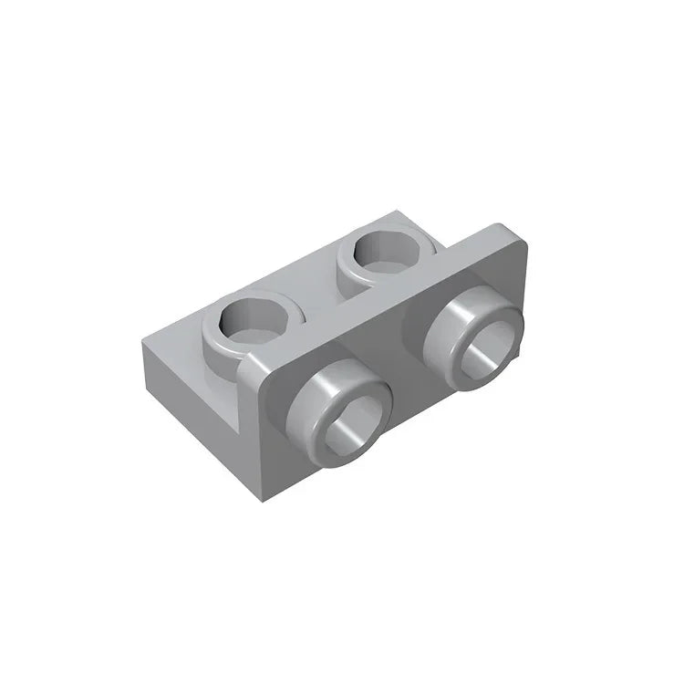 Gobricks GDS-643 Bracket 1 x 2 - 1 x 2 Inverted | Compatible Building Block for Lego 9 close-up view