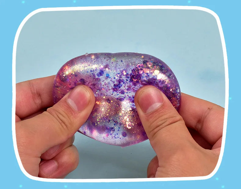 Maltose Cute Colorful Aurora Love Squeezing and Venting Toy Slow Rebound Stress Relievin detail view