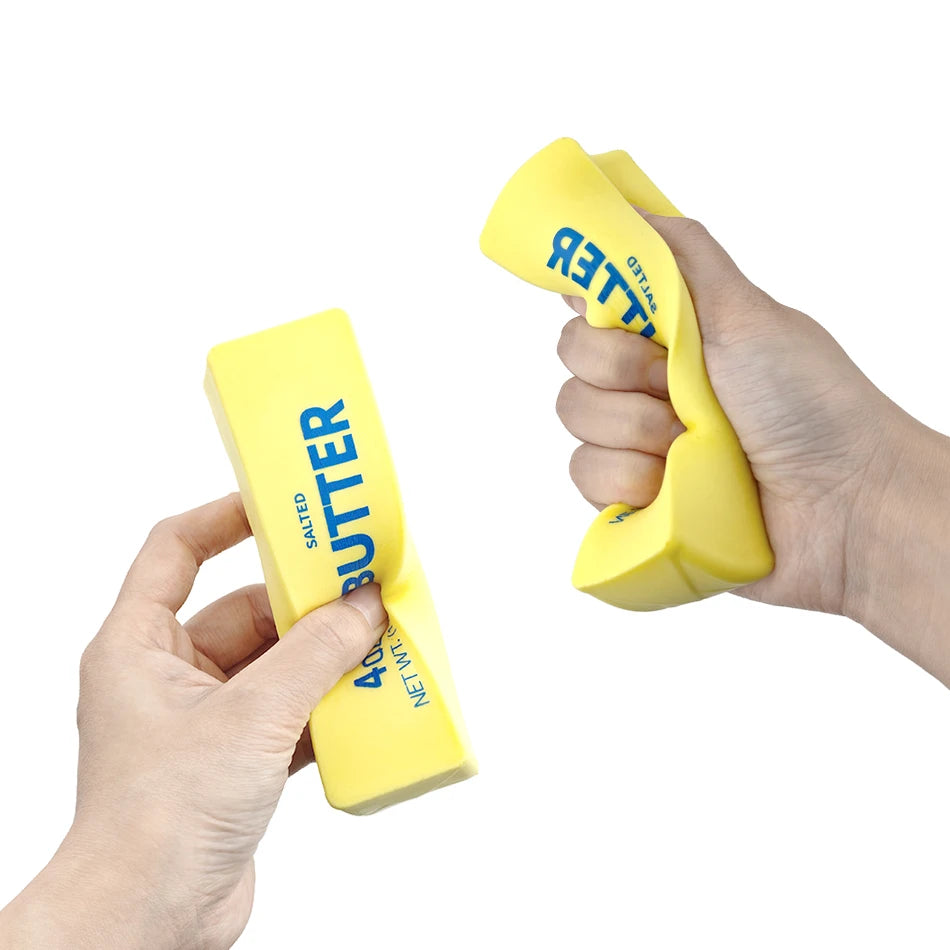 Butter Stick Squishy Toy | Slow Rising Stress Relief Fidget Gift lifestyle view