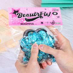 Taba Squishy Cat Paw Squeeze Toys Kawaii Sticky Squishies Fidget Toys for Birthday Pa alternate view