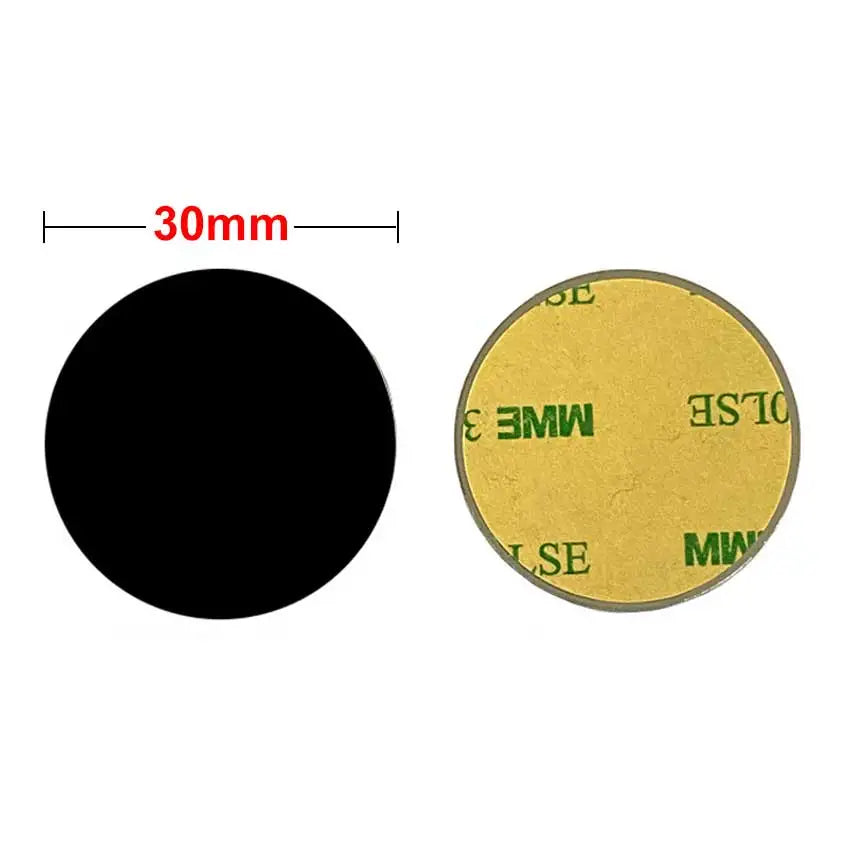 10 Pcs Iron Metal Plate Disks For Magnetic Phone Holder close-up view