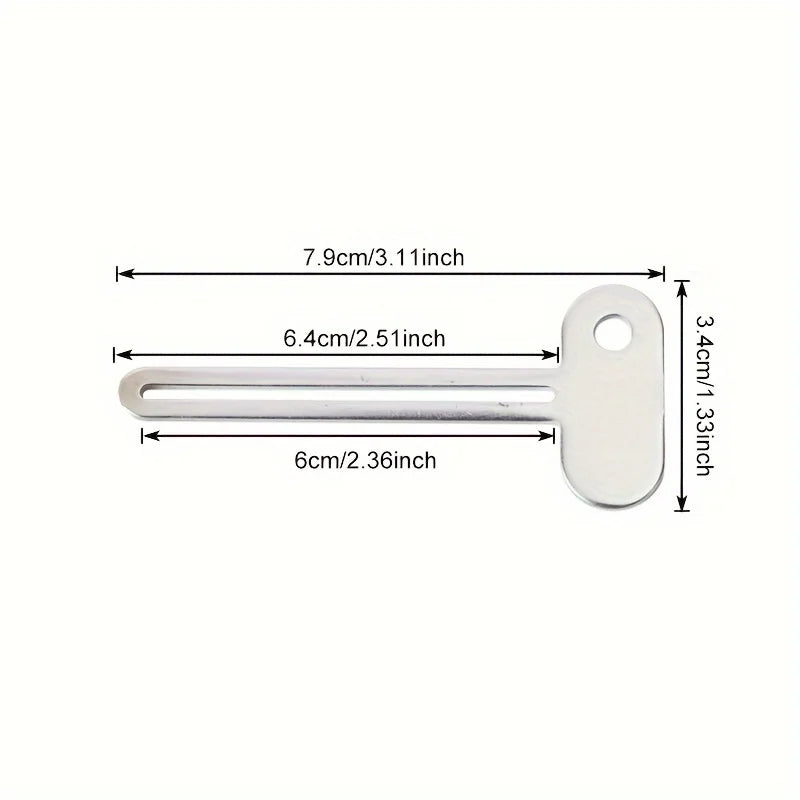 Toothpaste Squeezer Tool Hair Oil Paint Squeezer Rotate Dispenser for Ointments Cosme lifestyle view