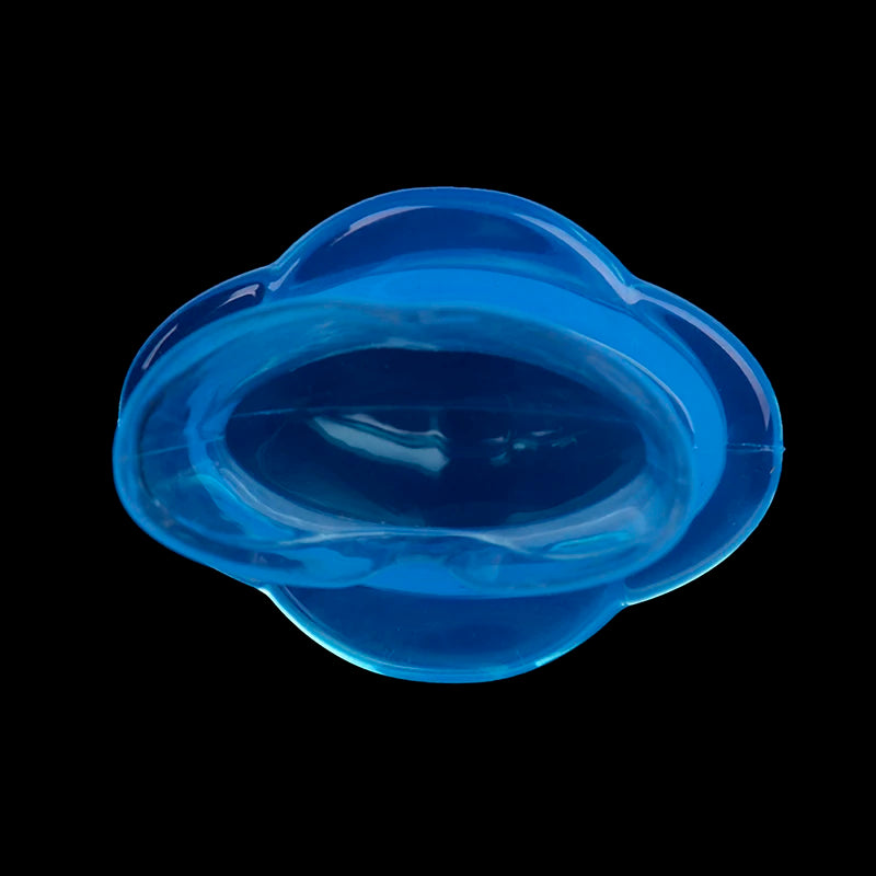 Anti Snoring Tongue Device | Silicone Sleep Apnea Aid Stop Snore Sleeve Blue lifestyle view