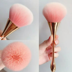 Nail Art Brush Art Dust Brush for Manicure Beauty Brush Blush Powder Brushes Fashion Gel Nail Access