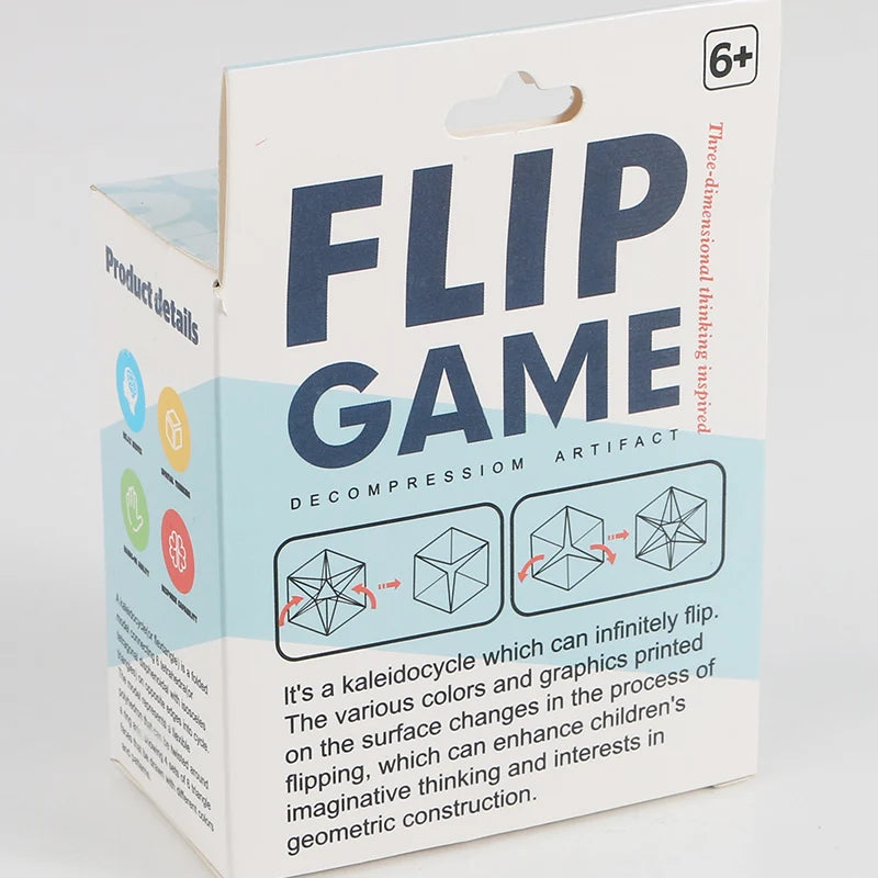 Infinite 3D Magic Cube | Irregular Flip Puzzle for Stress Relief and Focus lifestyle view