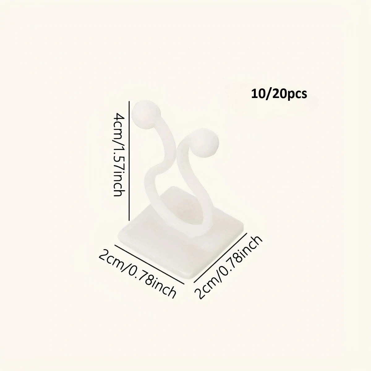 Garden Plant Climbing Wall Fixture Clips Rattan Vine Fixer Self-Adhesive Fixed Buck additional angle