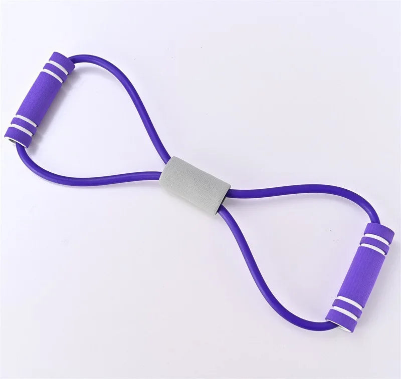 Six-Tube Pedal Tension Rope | Multi-Functional Indoor Fitness Equipment close-up view