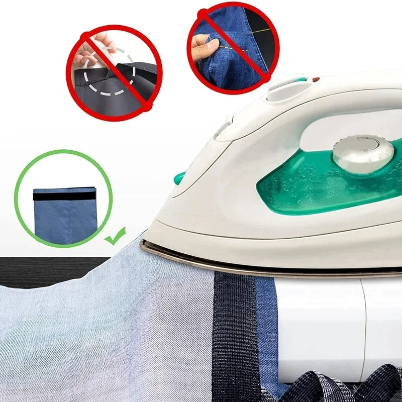 1-5M Self-Adhesive Pants Hem Paste Tape Trouser Edge Paste Iron-on Pant Shorten Repair J detail view