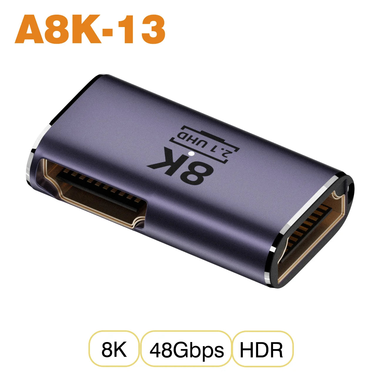 NNBILI HDMI 2.1 Adapter | 48Gbps 8K@60Hz Elbow and Straight Converter lifestyle view
