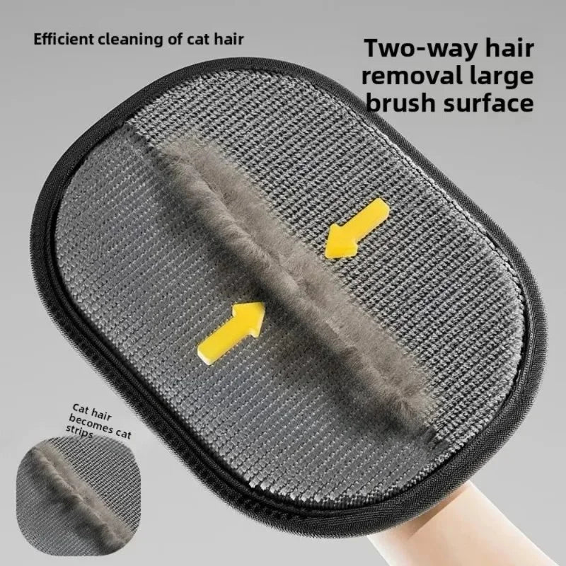 Efficient Pet Hair Cleaning Gloves Depilation Brushing Tools For Dog Cat Grooming Soft B detail view